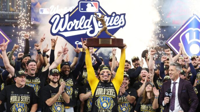Cerveceros ganan su primera Serie Mundial 4-1 ante Rays