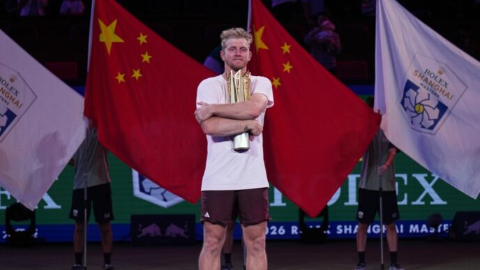 Davidovich Fokina se corona campeón en el Masters 1000 de Shanghái 2026