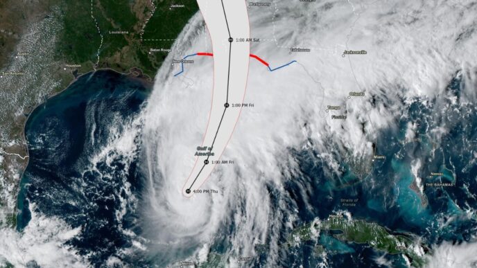 Huracán Isaías alcanza categoría 2 con vientos de 155 km/h