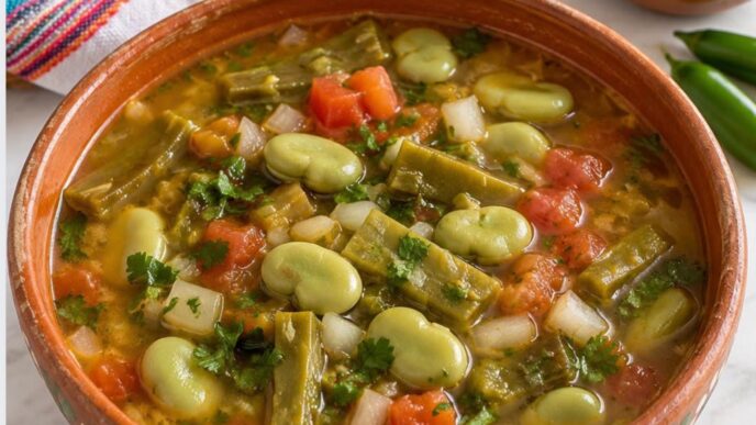 Sopa de habas: el platillo reconfortante para días lluviosos en familia